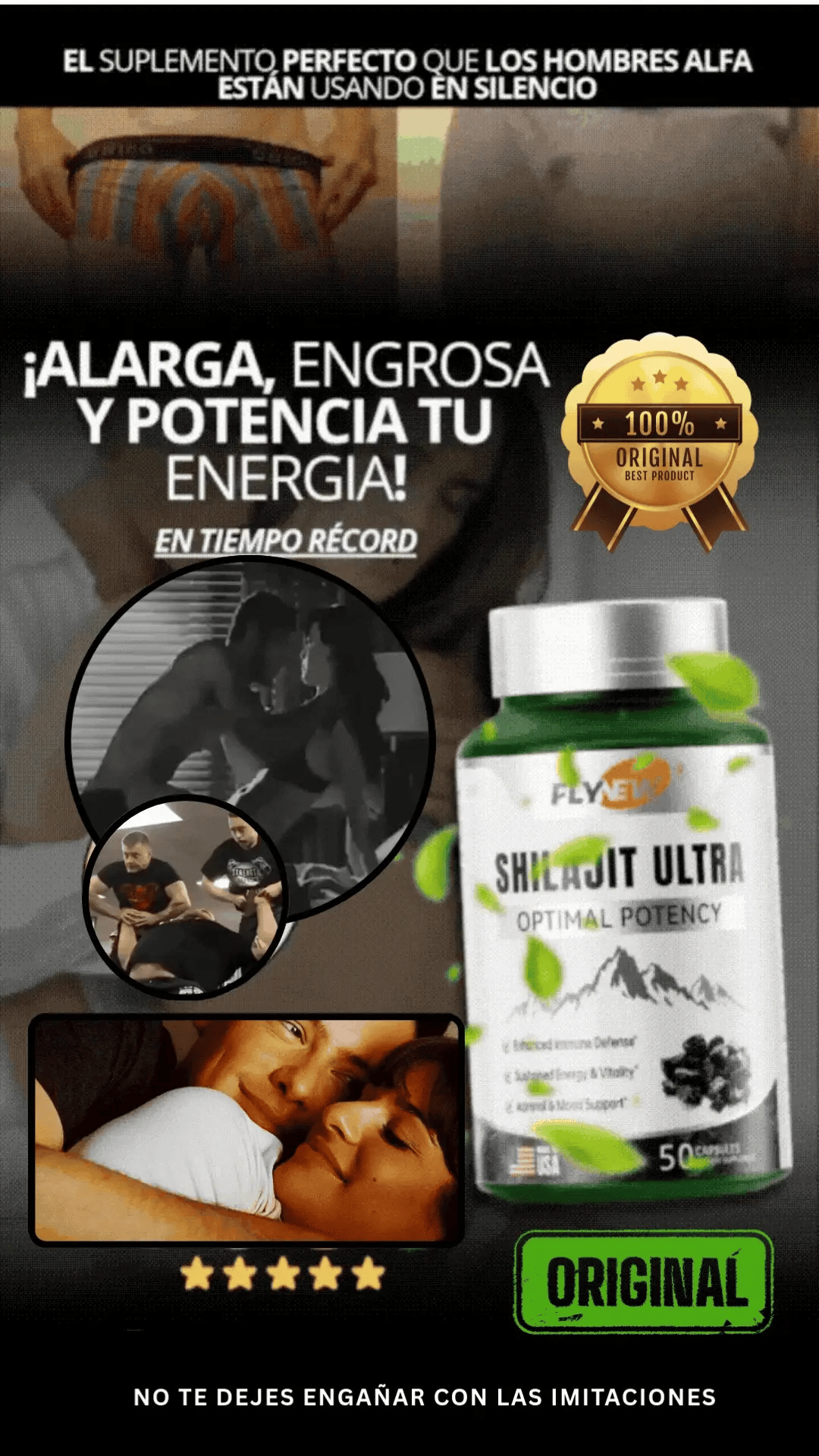 Shilajit Ultra - Energia y Placer Masculino