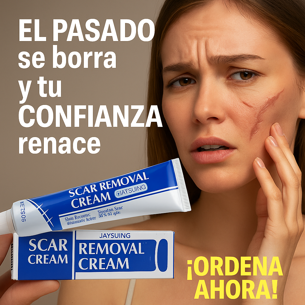 SCARE REMOVEL CREMA - CICATRICES 👩🏻🔬✨