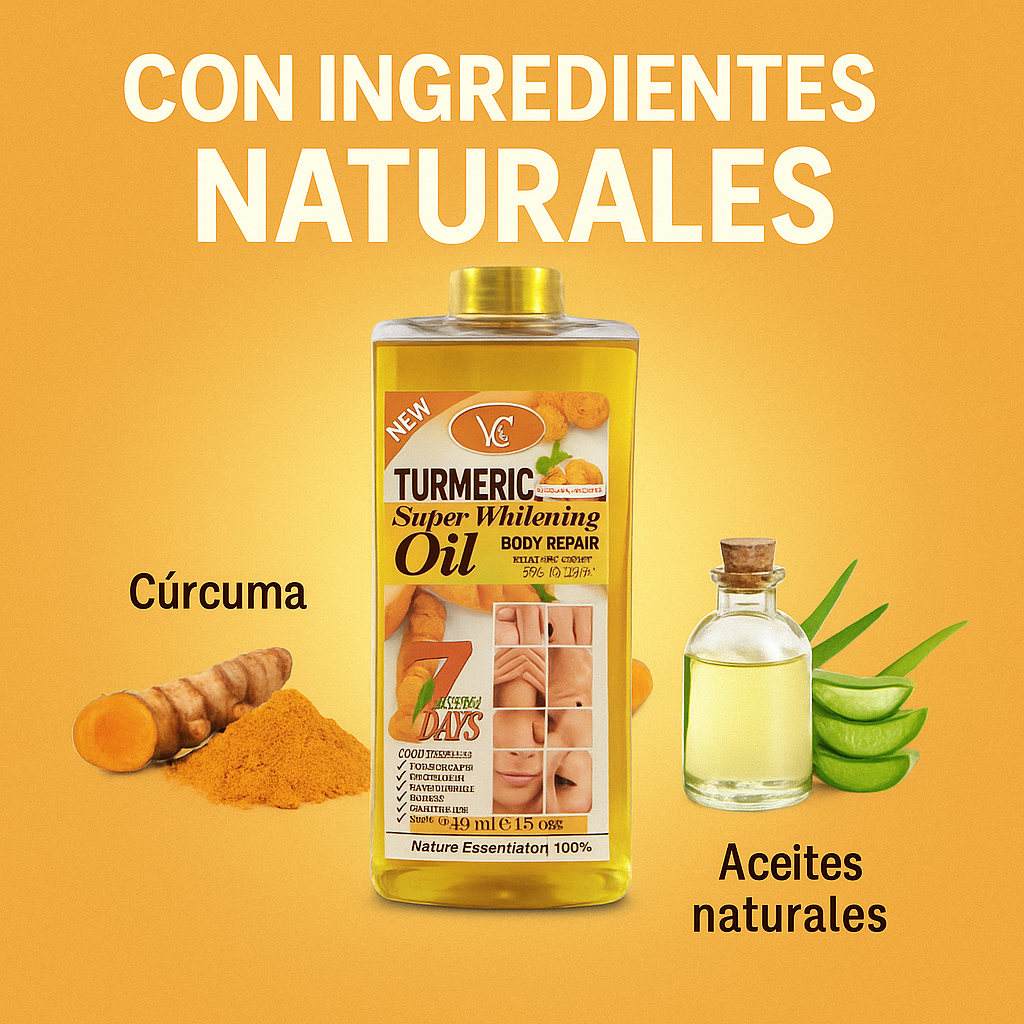 Aceite de Cúrcuma - Despigmentado Intimo 🤍✨🧑🏼⚕️