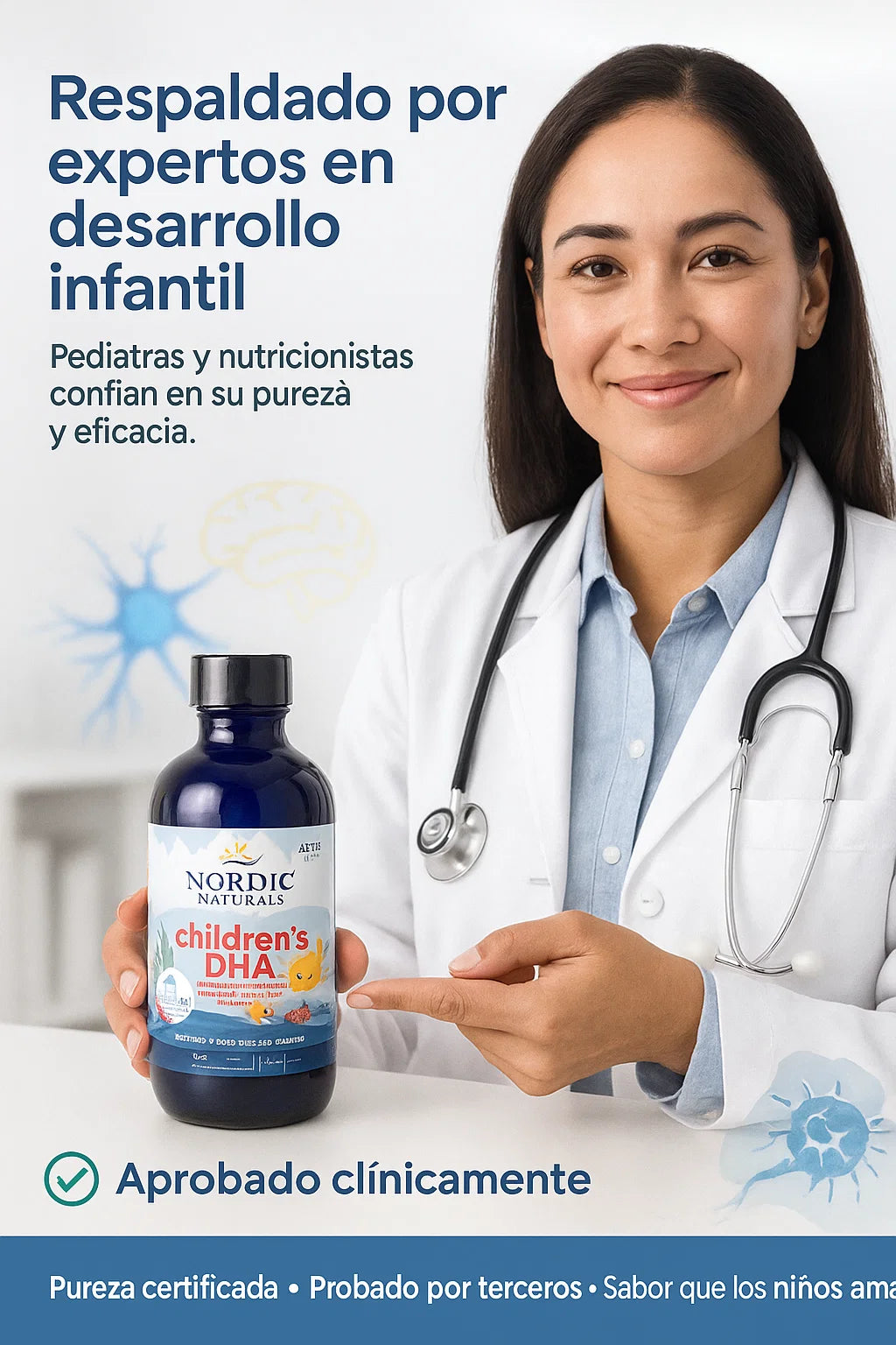 Omega 3 Kids - Estimula El Crecimiento Físico y Cerebral 🧠👩🏻👦🏻✨