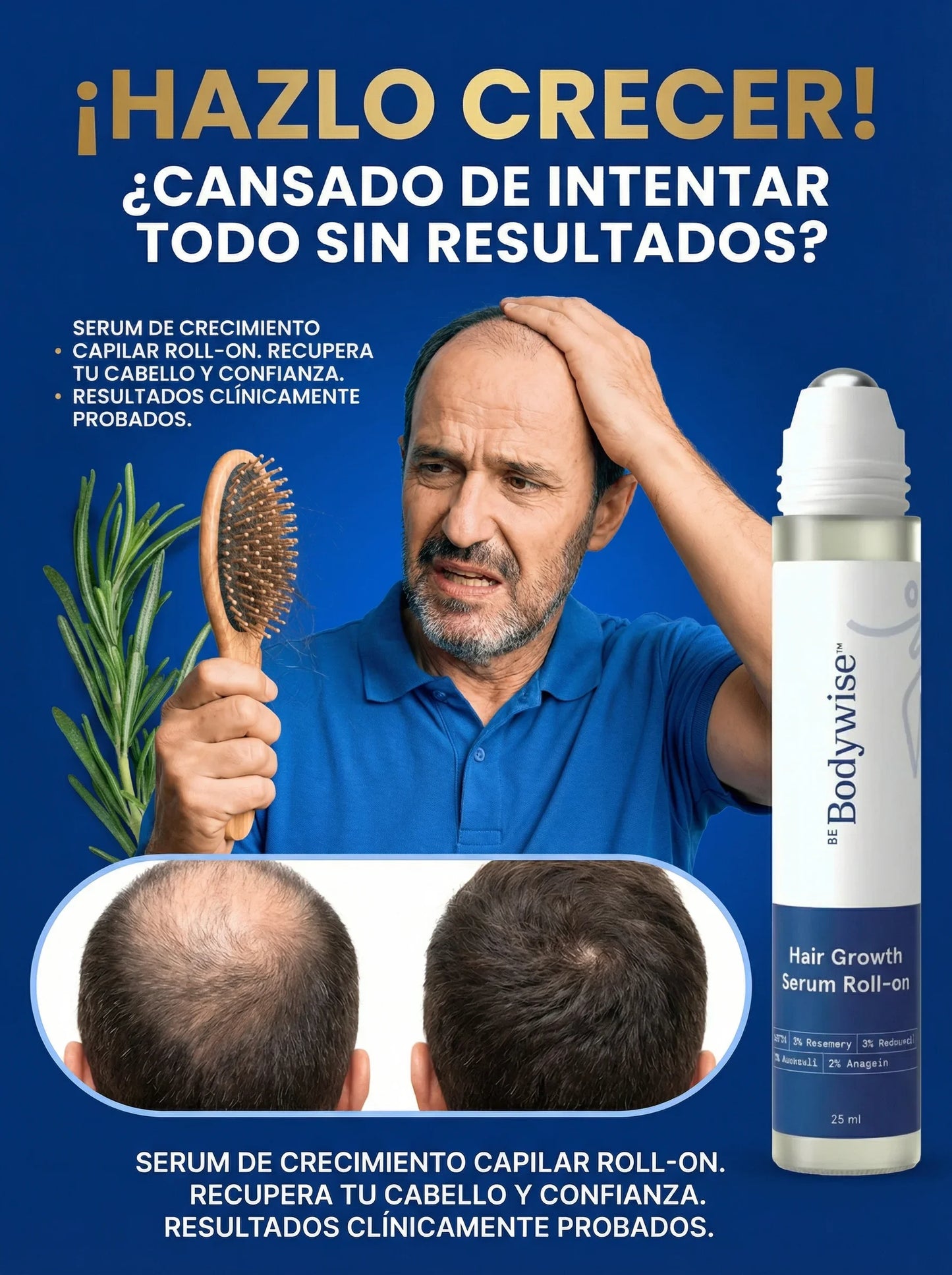 BODYWISE - SUERO PARA EL CRECIMIENTO CAPILAR 👨🏻‍🦲👩🏻‍🦱✨